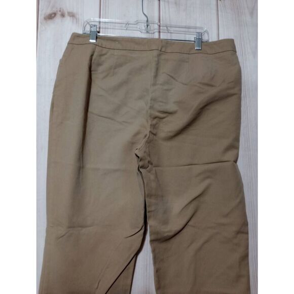 Worthington Pants Ladies 16W Tan Chino Modern Fit - Picture 4 of 7